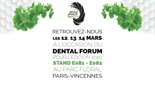 Retrouvez-nous au Dental Forum 2020