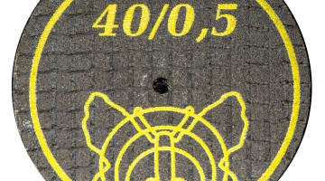 Ref. DISQHQ40_05_(L12-L50) Disque HQ jaune  40 x 0,5 mm x12 ou X50 pices
