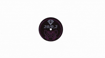 Ref. DISQHQC20_02_(L5-L12) Disque HQ violet  20 x 0,2 mm (diamant pour cramique) x5 ou X12 pices